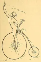 An illustration from The bicycling world & archery field (1880)