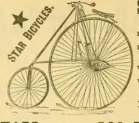 An illustration from The bicycling world (1881)