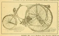 An illustration from The bicycling world (1881)