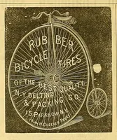 An illustration from The bicycling world (1881)