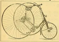 An illustration from The bicycling world (1881)
