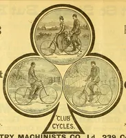An illustration from The bicycling world (1881)