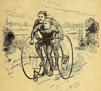 An illustration from The bicycling world (1881)