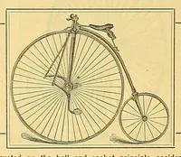 An illustration from The bicycling world (1881)