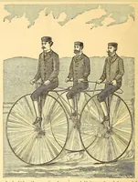 An illustration from The bicycling world (1881)