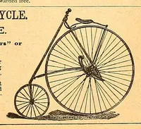 An illustration from The bicycling world (1881)