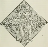 An illustration from Geschichte der bildenden Künste .. (1866)