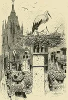 An illustration from Bilder-Album zur neueren Geschichte des Holzschnitts in Deutschland. (1877)