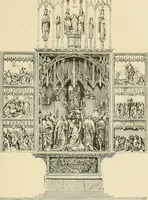 An illustration from Bilder-Album zur neueren Geschichte des Holzschnitts in Deutschland. (1877)