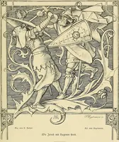 An illustration from Bilder-Album zur neueren Geschichte des Holzschnitts in Deutschland. (1877)