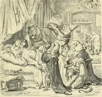 An illustration from Bilder-Album zur neueren Geschichte des Holzschnitts in Deutschland. (1877)