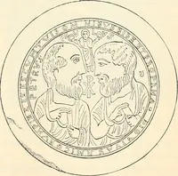 An illustration from Bilder aus der Geschichte der altchristlichen Kunst und liturgie in Italien (1899)
