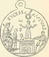 Picture 73 of 193 from Bilder aus der Geschichte der altchristlichen Kunst und liturgie in Italien (1899), leaf 130