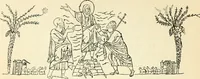 An illustration from Bilder aus der Geschichte der altchristlichen Kunst und liturgie in Italien (1899)
