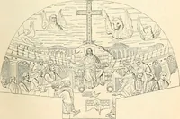 An illustration from Bilder aus der Geschichte der altchristlichen Kunst und liturgie in Italien (1899)