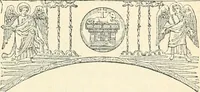 An illustration from Bilder aus der Geschichte der altchristlichen Kunst und liturgie in Italien (1899)