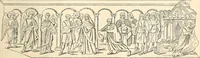 An illustration from Bilder aus der Geschichte der altchristlichen Kunst und liturgie in Italien (1899)