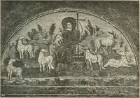 An illustration from Bilder aus der Geschichte der altchristlichen Kunst und liturgie in Italien (1899)