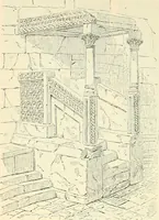An illustration from Bilder aus der Geschichte der altchristlichen Kunst und liturgie in Italien (1899)