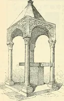 An illustration from Bilder aus der Geschichte der altchristlichen Kunst und liturgie in Italien (1899)