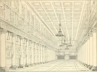 An illustration from Bilder aus der Geschichte der altchristlichen Kunst und liturgie in Italien (1899)