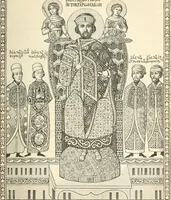 An illustration from Bilder aus der Geschichte der altchristlichen Kunst und liturgie in Italien (1899)