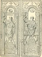 An illustration from Bilder aus der Geschichte der altchristlichen Kunst und liturgie in Italien (1899)