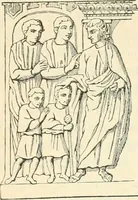 An illustration from Bilder aus der Geschichte der altchristlichen Kunst und liturgie in Italien (1899)