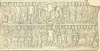 An illustration from Bilder aus der Geschichte der altchristlichen Kunst und liturgie in Italien (1899)
