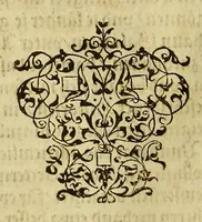 An illustration from Bildnisse viler zum Theyle vou [sic] vralten, zum Theyle von newlichern Zeiten her, Kriegs vnd anderer weltlicher Hänndel halben, bej Christen vnnd Vnchristen gewesener berühmter Keyser, Könige, Fürsten, Grauen vnd Edeln, in massen dieselbige Paulus Iouius, vorweilen Bischoff von Nocera, durch allerley Gelegenheyt zusammen gebracht, vnd in seiner Bibliotheca oder Librareje zu Newen Como abgemalt hinderlassen. : Mit kurtzverfassten Beschreibungen jhres jedes geführten Lebens vnd Wesens, dardurch sie fürnemlich in Gutem oder Bösem bekannt vnd namhafftig worden, etlicher massen aus Pauli Iouij, vnd gleichwol mehrern theyls, aus andern in latinischer, italianischer, franzosischer, spanischer vnnd teutscher Sprache aussgangenen Chronicken vnd Historien zum fleissigsten erklärt, vnd jetz erstlich in offenen Truck verordnet: (1582)