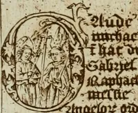 Picture 6 of 22 from A biographical dictionary : containing an historical account of all the engravers, from the earliest period of the art of engraving to the present time : and a short list of their most esteemed works : with the cyphers, monograms, and particular marks, used by each master, accurately copied from the originals, and properly explained : to which is prefixed, an essay on the rise and progress of the art of engraving, both on copper and on wood : with several curious specimens of the performances of the most ancient artists (1785), leaf 43
