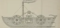 An illustration from Biography of William Symington, civil engineer; inventor of steam locomotion by sea and land. Also, a brief history of steam navigation.. (1862)