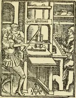 An illustration from The biography and typography of William Caxton, England's first printer (1882)