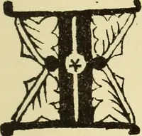 An illustration from The biography and typography of William Caxton, England's first printer (1882)