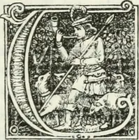 An illustration from The biography and typography of William Caxton : England's first printer (1877)