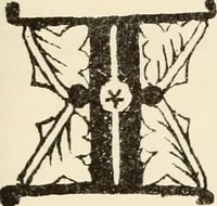 An illustration from The biography and typography of William Caxton : England's first printer (1877)