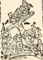 An illustration from The biography and typography of William Caxton : England's first printer (1877)