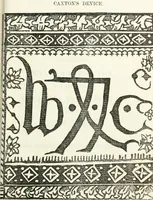 An illustration from The biography and typography of William Caxton : England's first printer (1877)