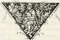 An illustration from The biography and typography of William Caxton : England's first printer (1877)