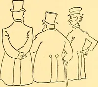 An illustration from Bird Center cartoons, a chronicle of social happenings at Bird Center, Illinois; pictures and text (1904)