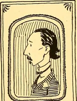An illustration from Bird Center cartoons, a chronicle of social happenings at Bird Center, Illinois; pictures and text (1904)