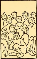 An illustration from Bird Center cartoons, a chronicle of social happenings at Bird Center, Illinois; pictures and text (1904)