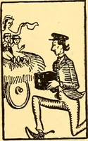 An illustration from Bird Center cartoons, a chronicle of social happenings at Bird Center, Illinois; pictures and text (1904)