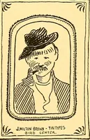 An illustration from Bird Center cartoons, a chronicle of social happenings at Bird Center, Illinois; pictures and text (1904)