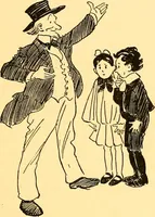 An illustration from Bird Center cartoons, a chronicle of social happenings at Bird Center, Illinois; pictures and text (1904)