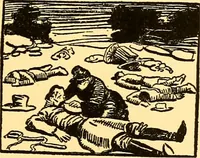 An illustration from Bird Center cartoons, a chronicle of social happenings at Bird Center, Illinois; pictures and text (1904)