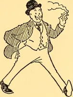 An illustration from Bird Center cartoons, a chronicle of social happenings at Bird Center, Illinois; pictures and text (1904)
