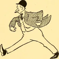 An illustration from Bird Center cartoons, a chronicle of social happenings at Bird Center, Illinois; pictures and text (1904)