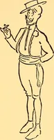 An illustration from Bird Center cartoons, a chronicle of social happenings at Bird Center, Illinois; pictures and text (1904)