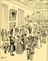 An illustration from Bird Center cartoons, a chronicle of social happenings at Bird Center, Illinois; pictures and text (1904)
